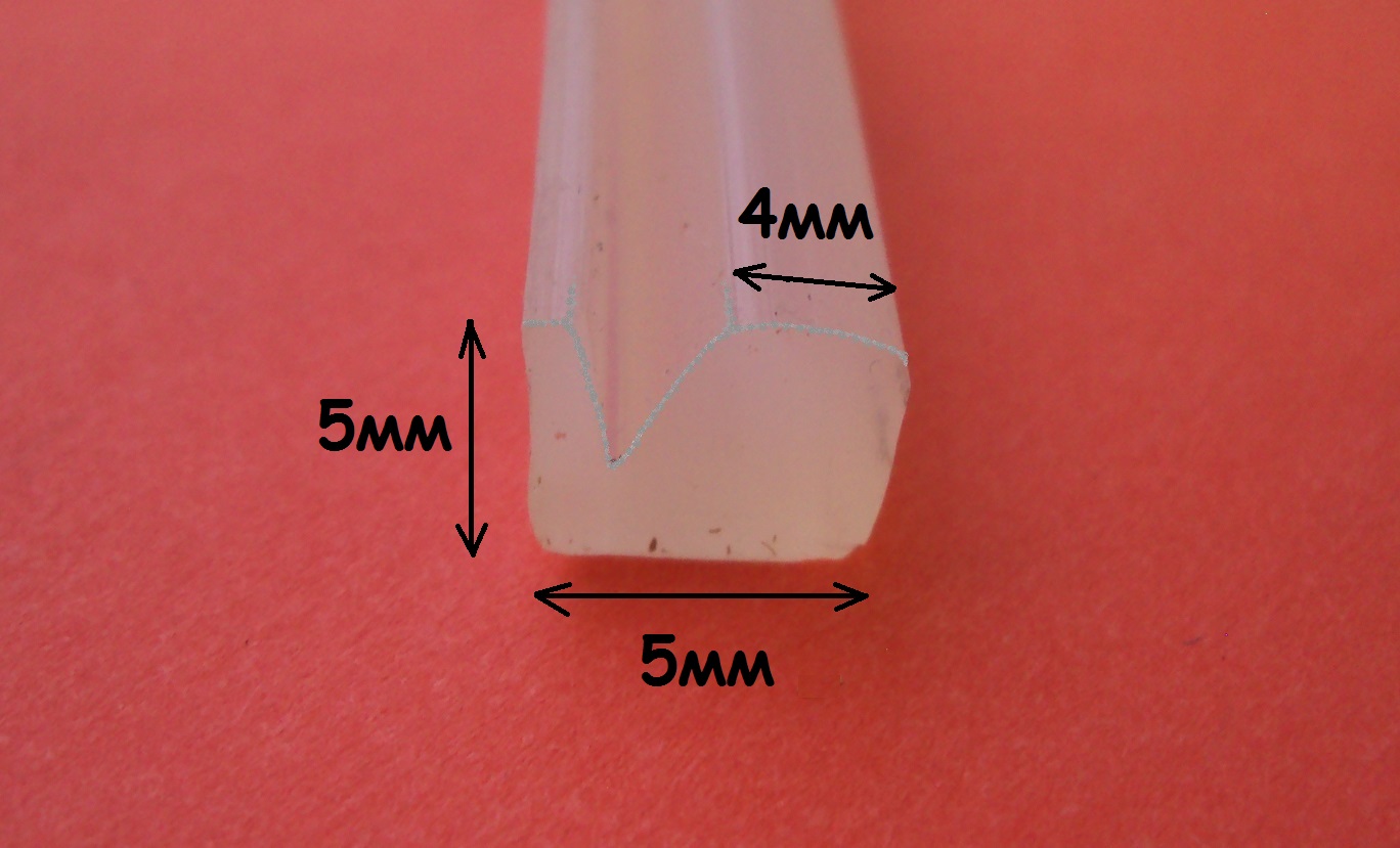 Уплотнитель круглый 5 мм