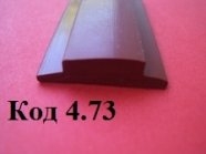 Полоса силиконовая термостойкая 26х6 мм, SilverProm